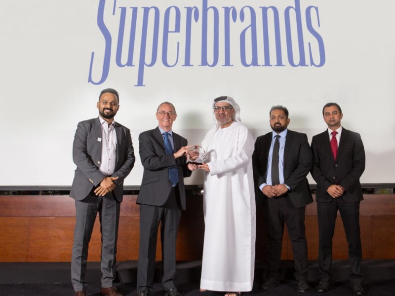 SAIF ZONE voted as 'UAE Superbrands' 2019 