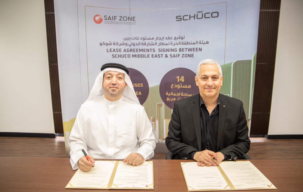 German group Schüco leases 14 warehouses in SAIF Zone