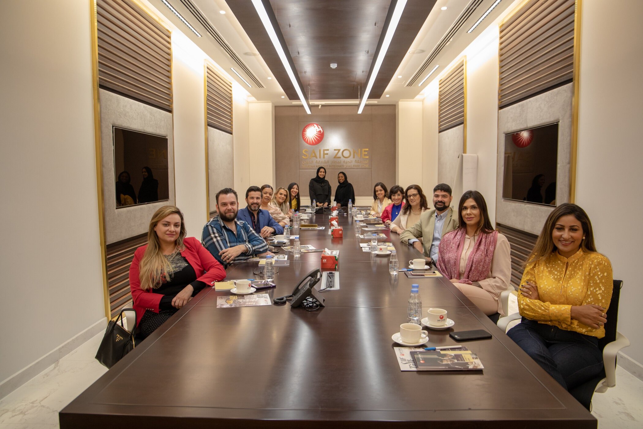 SAIF Zone hosts high-level Brazilian business delegation